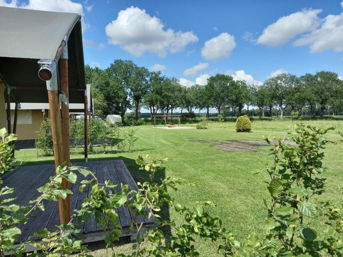Comfort Safaritent 6 Pers En Mini Camping Zwiggelte 외부 사진