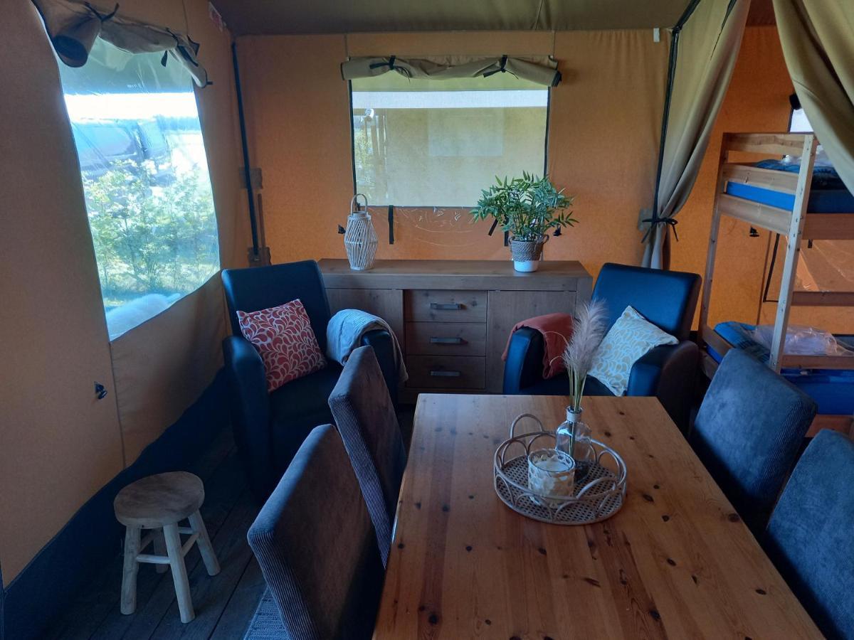 Comfort Safaritent 6 Pers En Mini Camping Zwiggelte 외부 사진